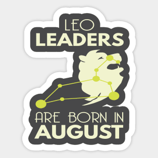 Funny Leo Zodiac Sticker